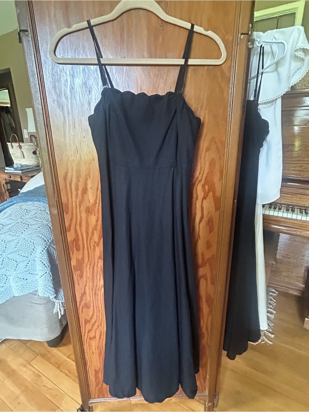 Gap Linen Blend Midi Dress. XS.